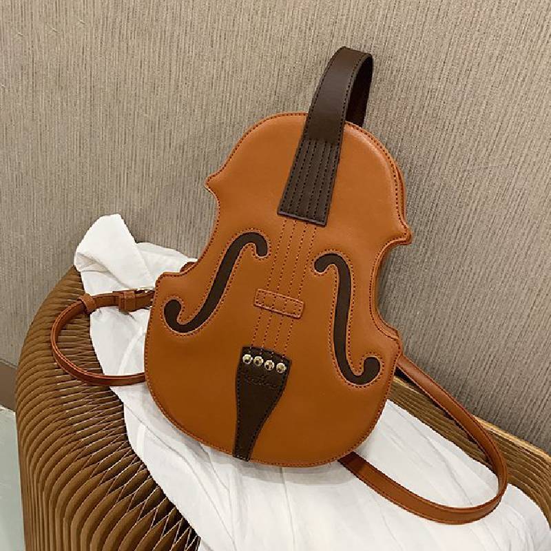 Violin Shape Women Bag - { shop_name }} - Review