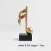 Golden Music Notes Ornament