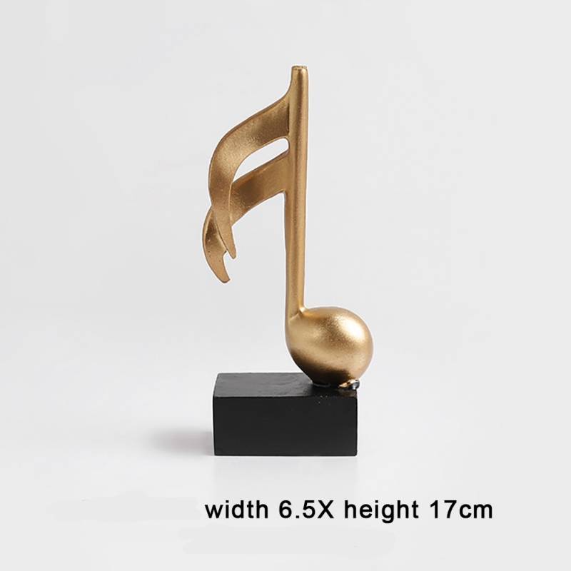 Golden Music Notes Ornament