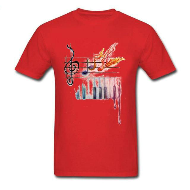 Music Drawing Art T-shirts