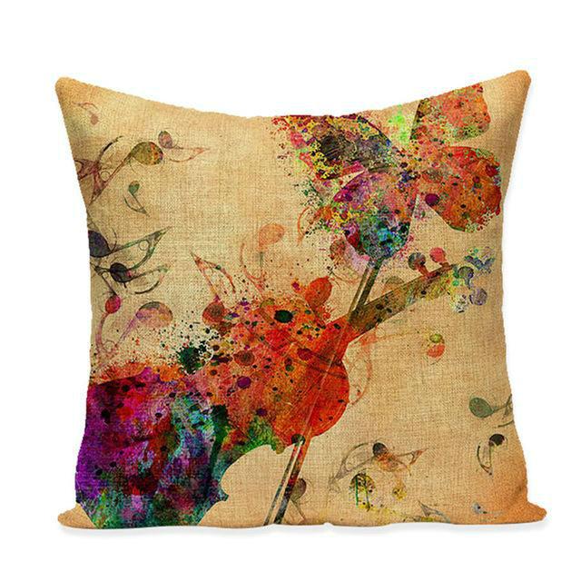 Music Guitar Saxophone Pillowcases