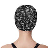 Music Notes Swimming Cap