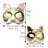 Music Note Cat Venetian Mask