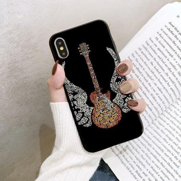 Free - Guitar Music iPhone Case