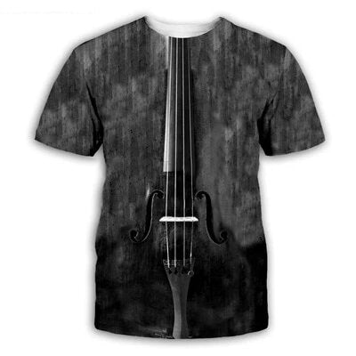 Guitar/Violin Music T-Shirt