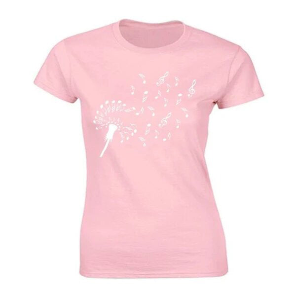 Music Symbol Print T-shirt