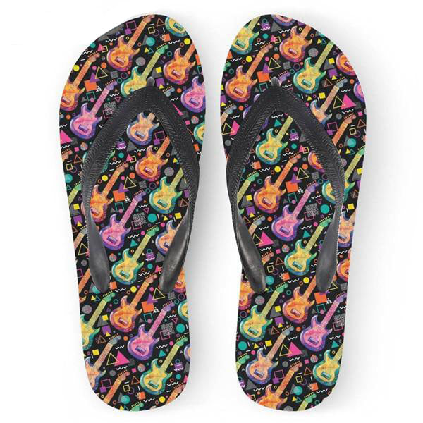 Electric Guitar Flat Slippers