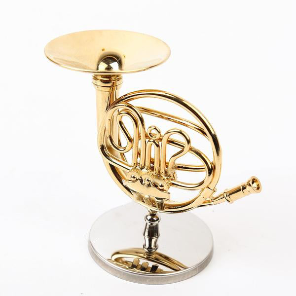 Miniature French Horn Decor