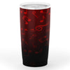 Music Notes Red Tumbler