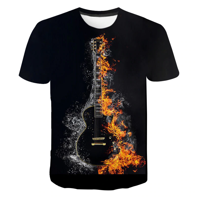 Music Electric Guitar T-shirt