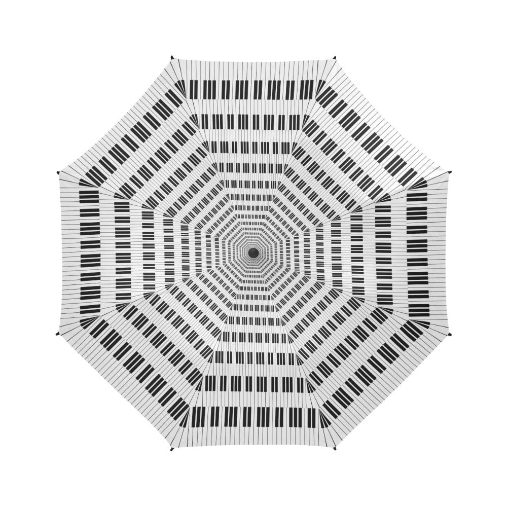 Piano Keys Foldable Umbrella