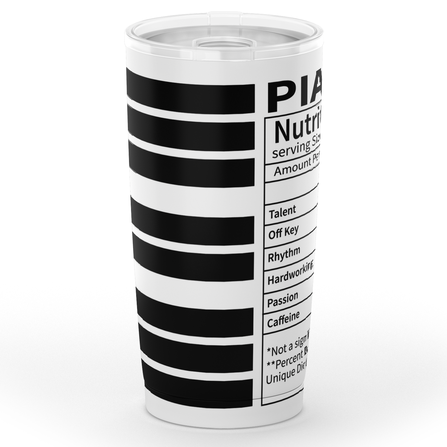 Pianist Nutrition Tumbler