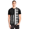 Piano American Flag T-Shirt