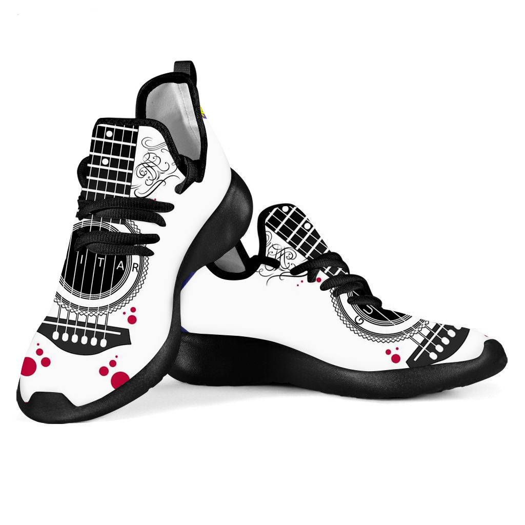 Guitar Mesh Knit Sneakers
