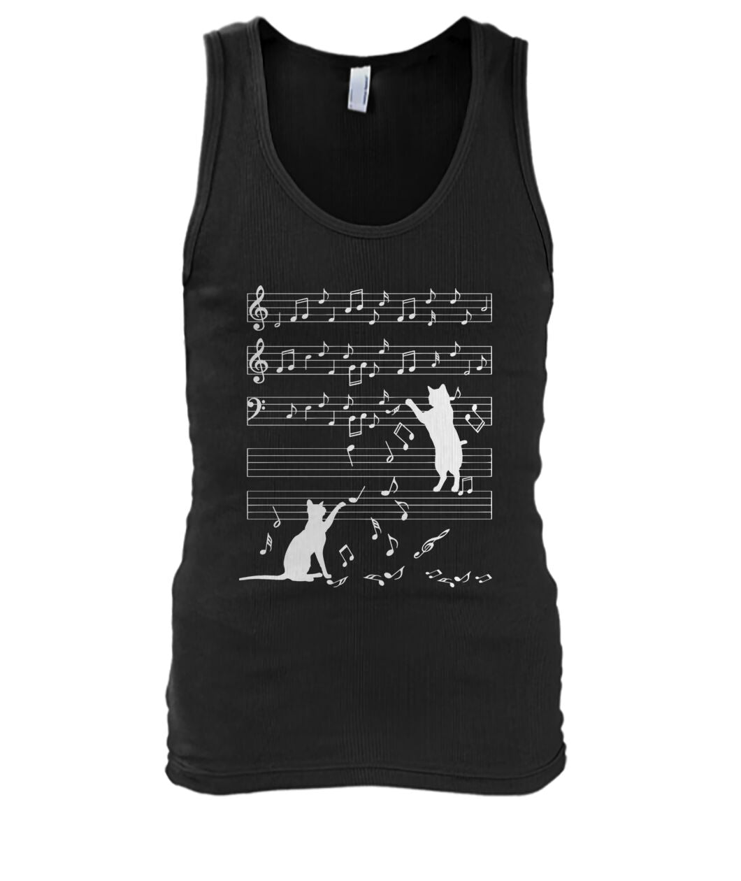 Cat Music Tank Top