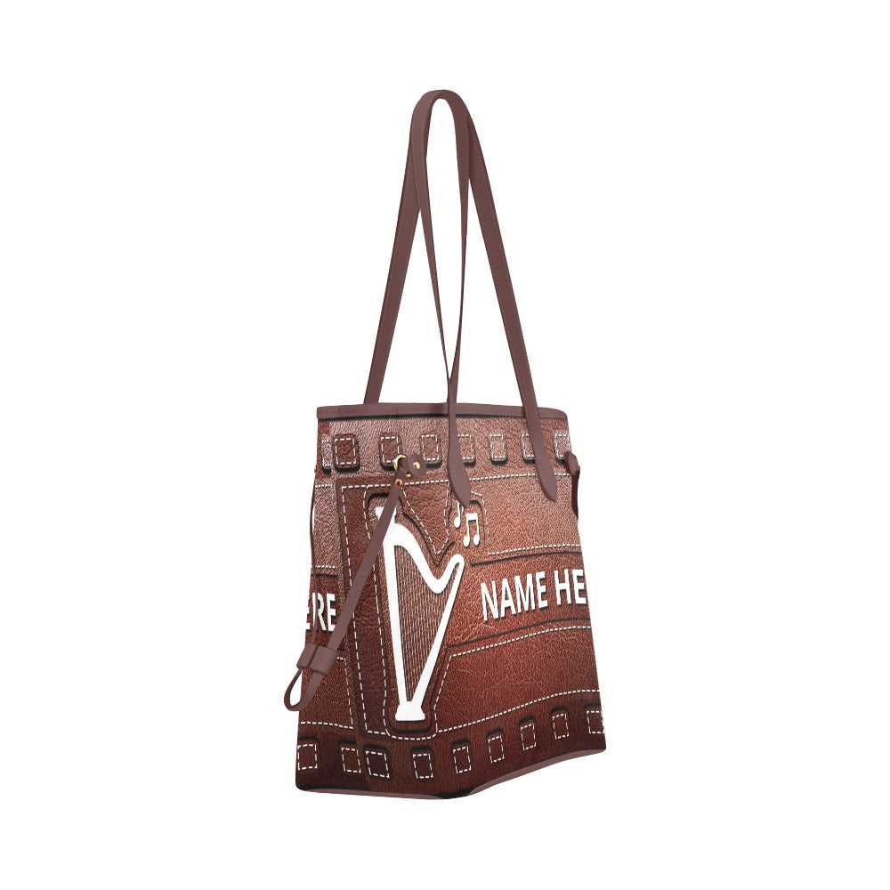 Harp Leather Tote Bag