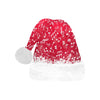 Music Notes Red Santa Hat