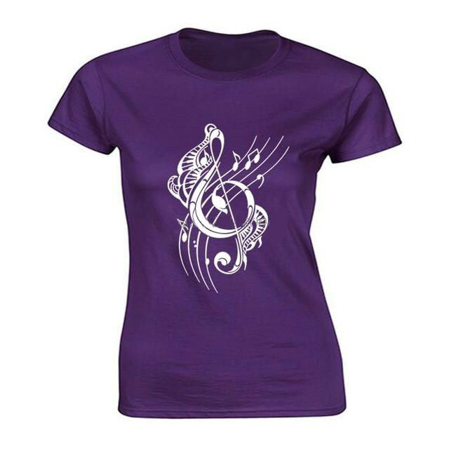Musical Note Casual T-shirts
