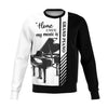 My Music Is Grand Piano Sweatshirt