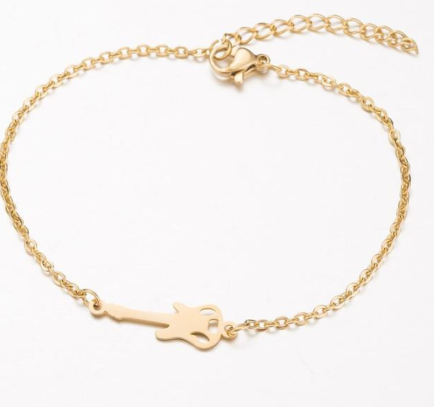 Free - Adjustable Gold Guitar Bracelet