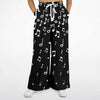 Music Notes Black Flare Jogger