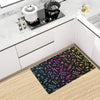 Rainbow Music Notes Kitchen Mat 28"x17"