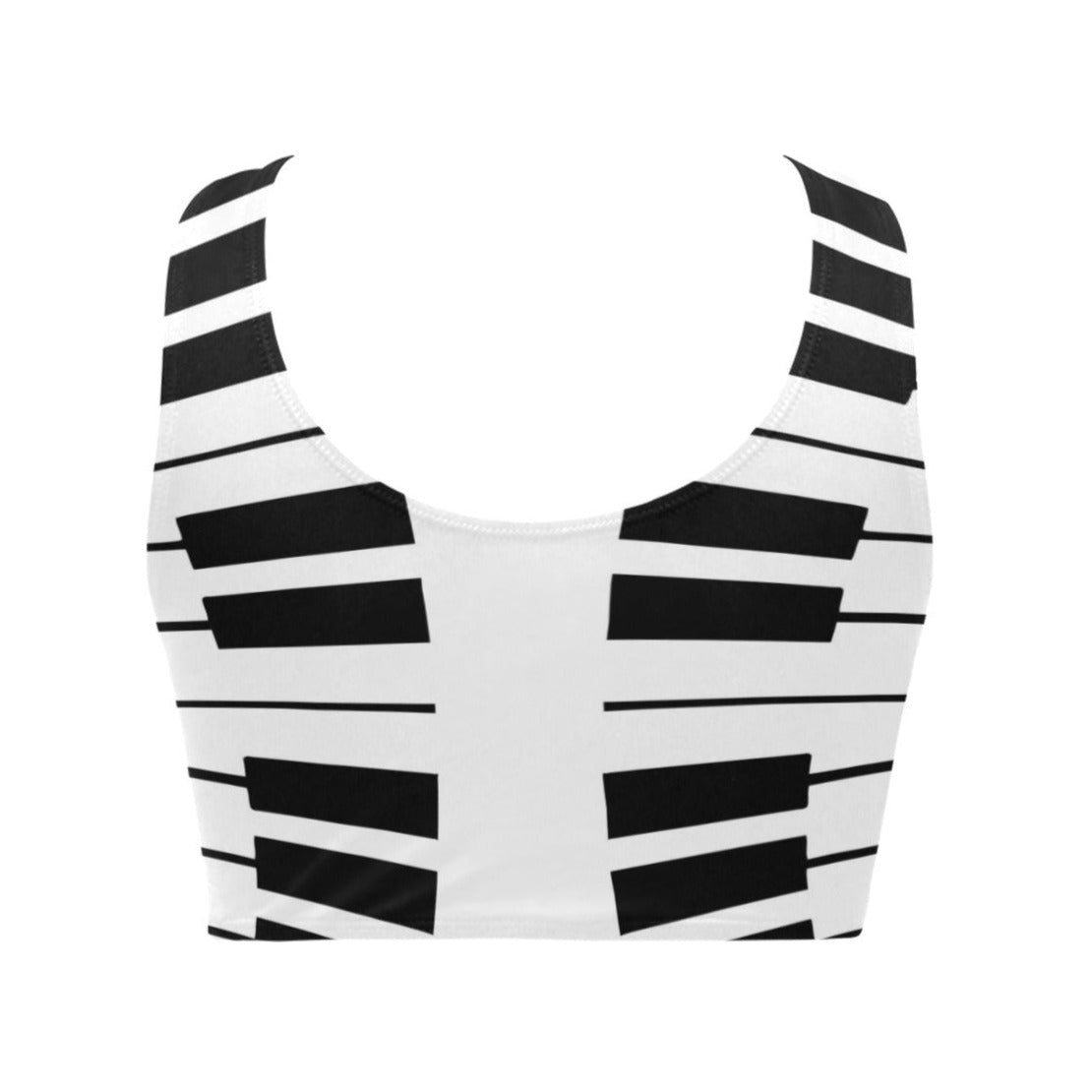 Piano Keys Bikini Top