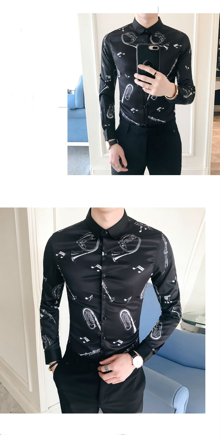 Musical Trumpet Casual Shirts