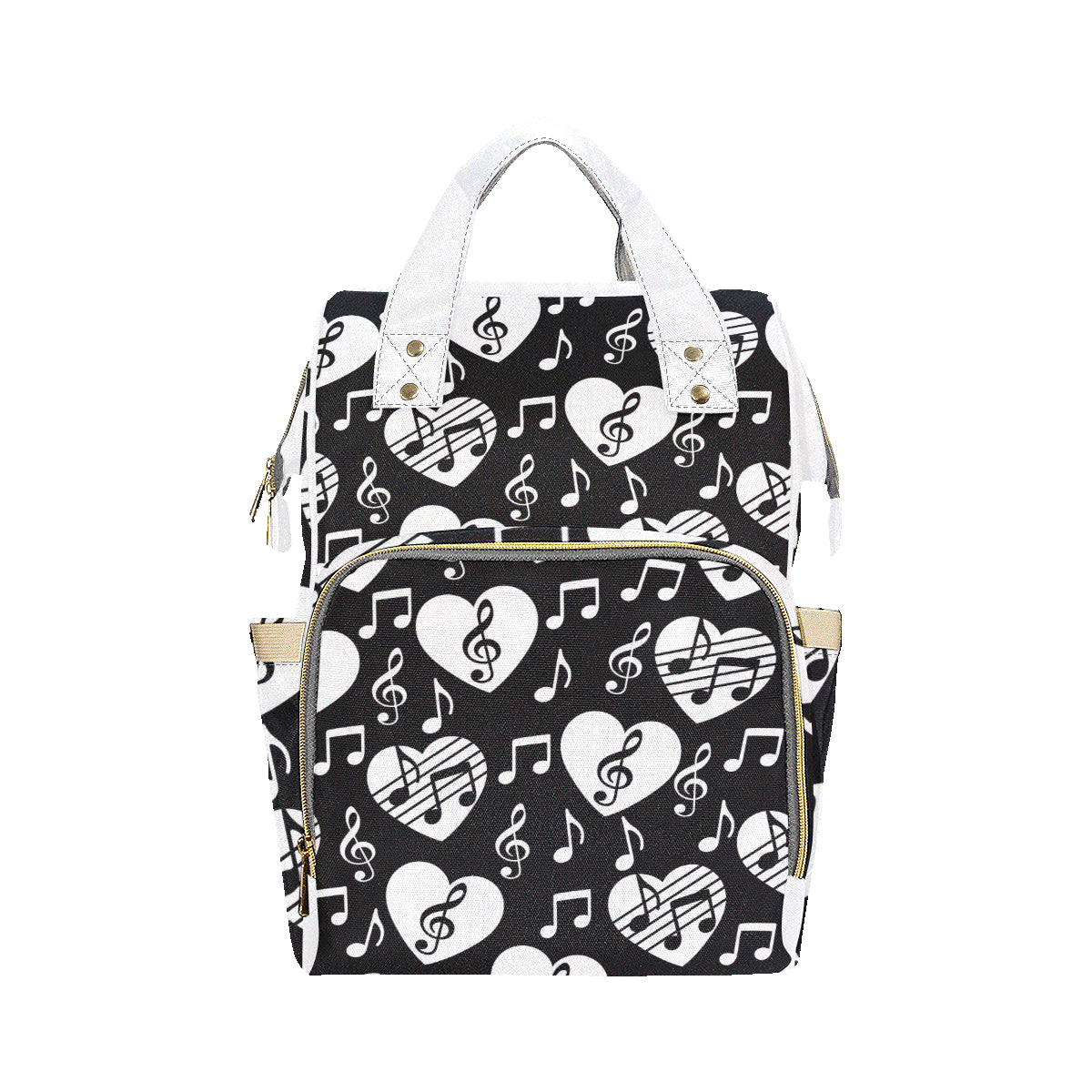 Music Notes Heart Backpack - { shop_name }} - Review