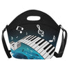 Musical Piano Neoprene Lunch Bag