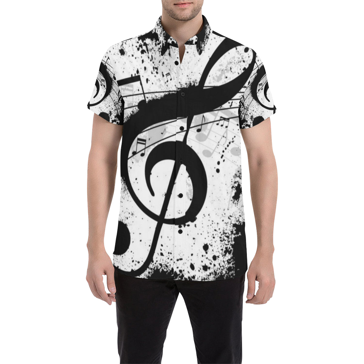Treble Clef Men's Shirt