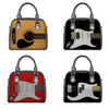 Guitar Women's Leather Handbag