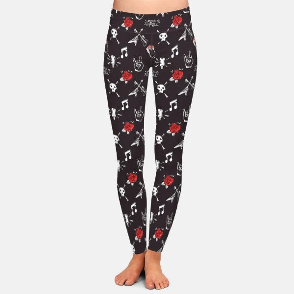Music Note Music Note Leggings