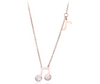 Zircon Musical Pendant Necklace