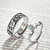 Authentic Silver Music Notes Couple Ring