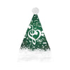 Treble Clef Heart Santa Hat