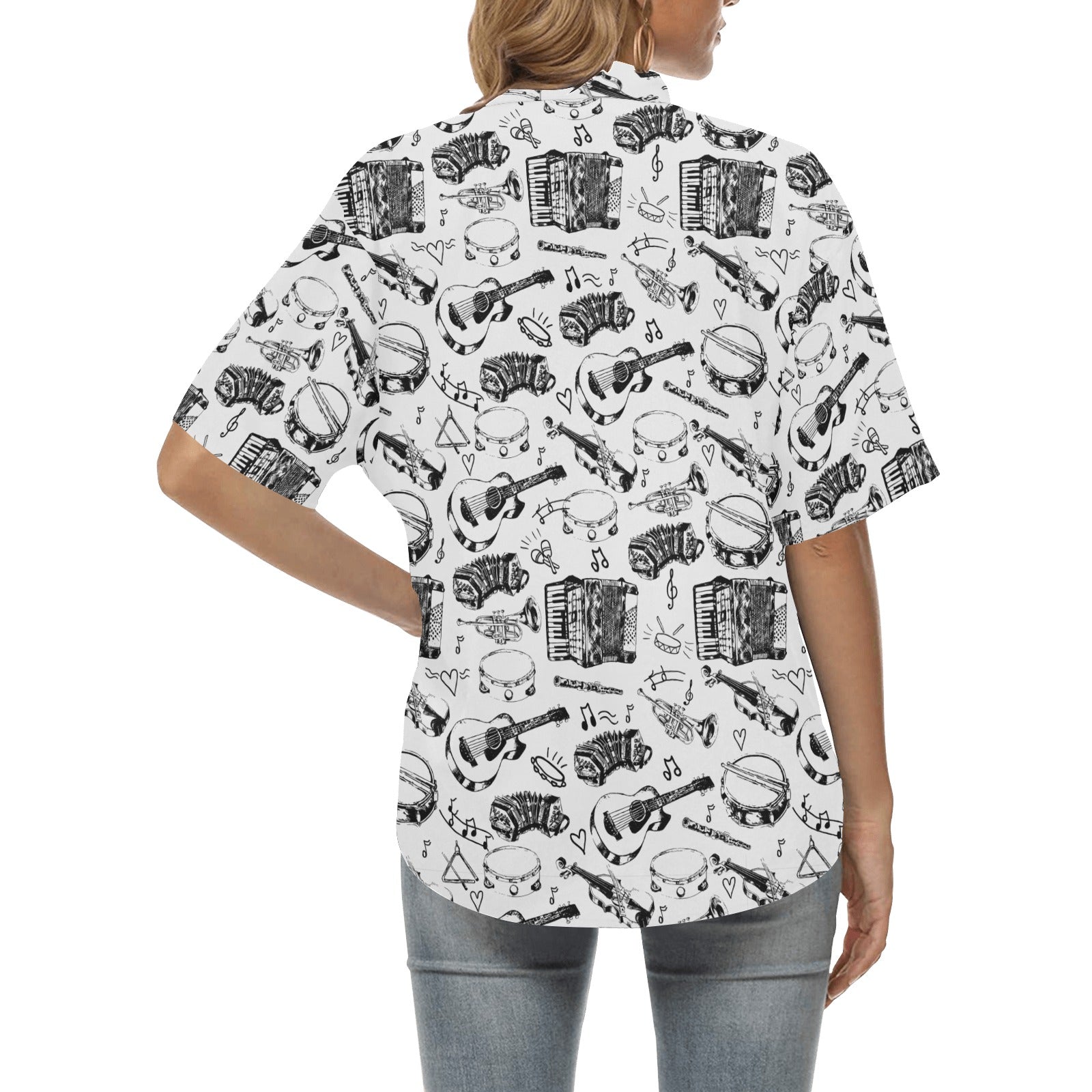 Music Instrument Art Hawaiian Shirt