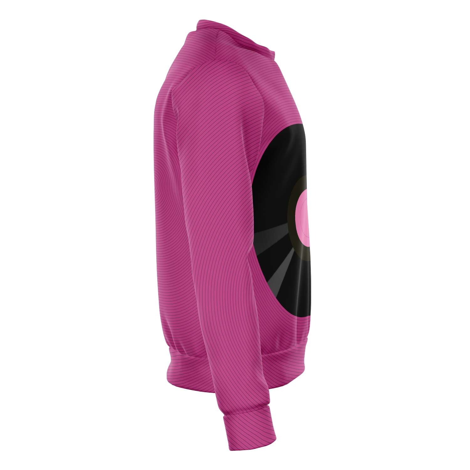 Vinyl Record Pink Sweatshirt