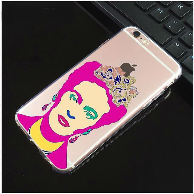 Frida Kahlo Fitted iPhone Cases