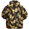 Guitar Wave Plus-Size Zip Hoodie