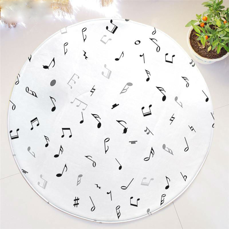 Music Note Disc Record Mats