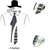 Polyester Woven Classic Music Note Necktie