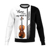 My Music Is Violin Sweatshirt