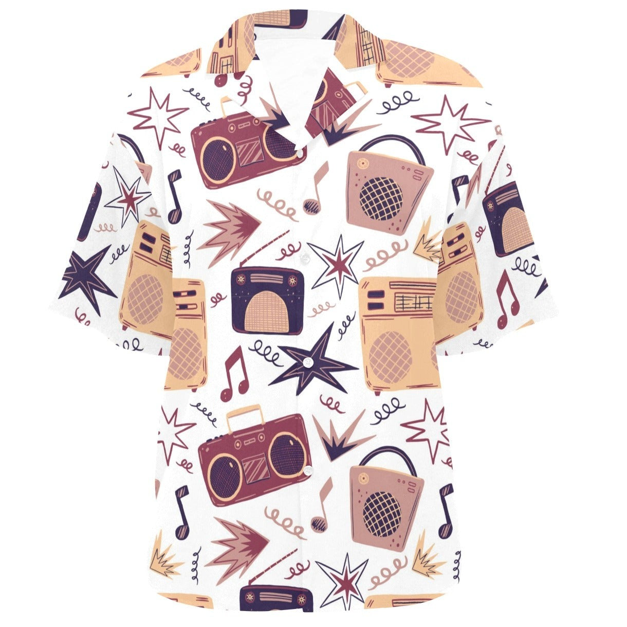 Vintage Radios Hawaiian Shirt