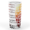 Music Sheet White Tumbler