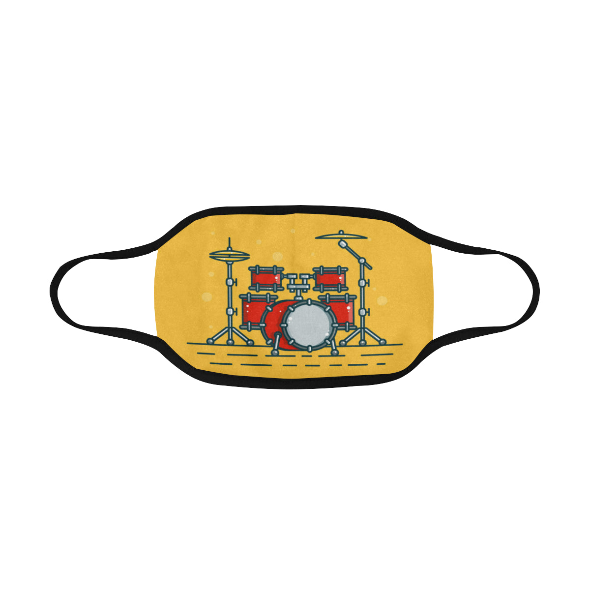 Drums Musical Instruments Mask