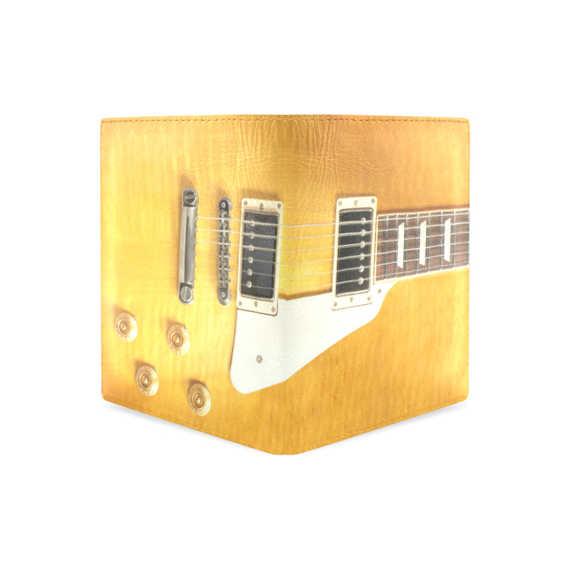 Guitar Men's Leather Wallet - { shop_name }} - Review