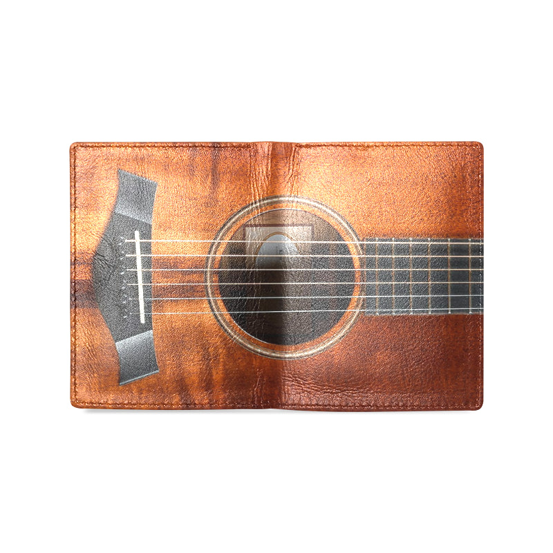 Superb Guitar Leather Wallet