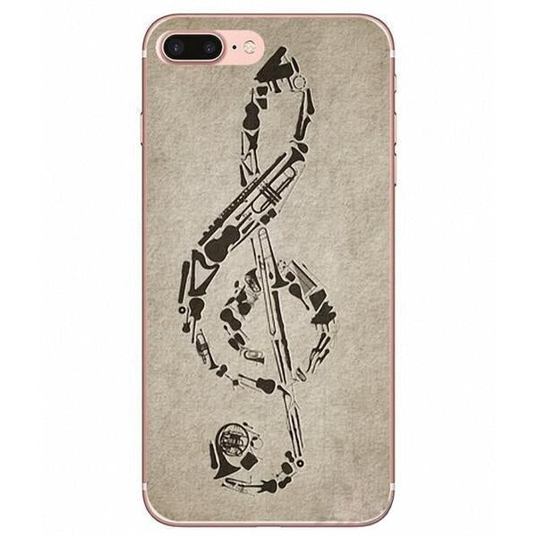 Vintage Music Note iPhone Case