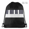 Piano Keys Black Bag